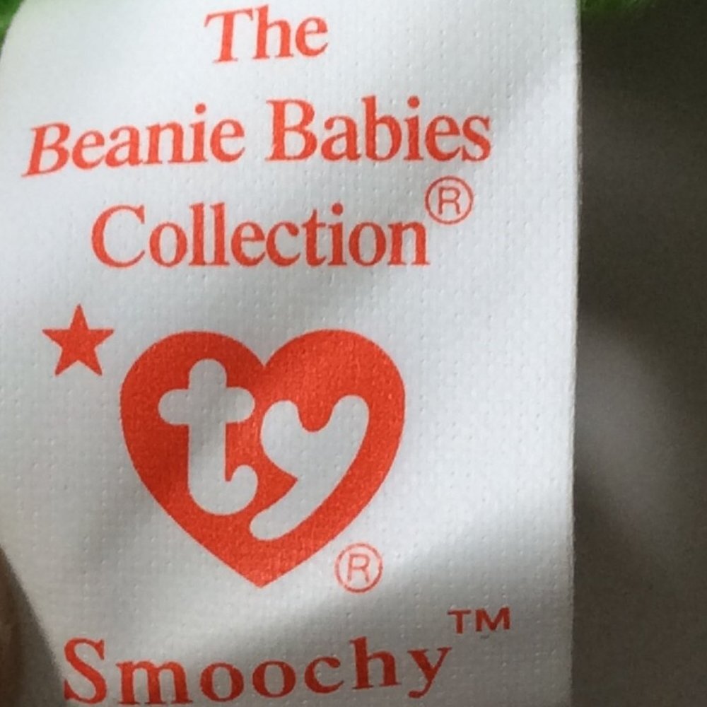 Smoochy the Frog Ty Beanie Baby Collectible 1997 Vintage Rare - Picture 4 of 5